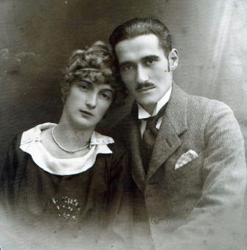 1912 Bryllup Adel og Bela Bartha